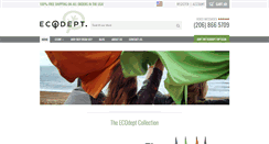 Desktop Screenshot of ecodept.com